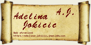 Adelina Jokičić vizit kartica